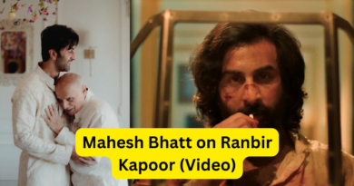 Mahesh Bhatt on Ranbir Kapoor (Video)