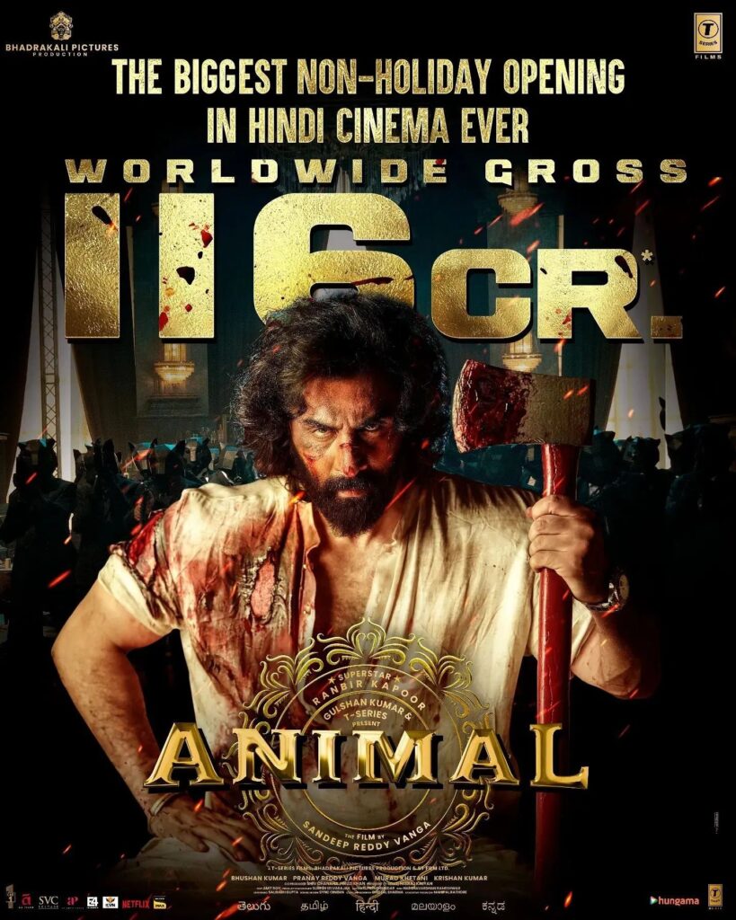 Animal First Day Collection: Ranbir Kapoor Film Shakes Up The Box ...