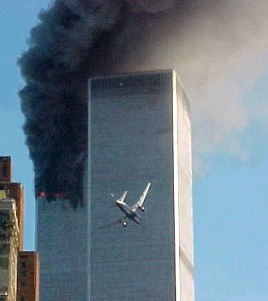 September 11, 2001 Attack on the Twin Towers World Trade Center, USA